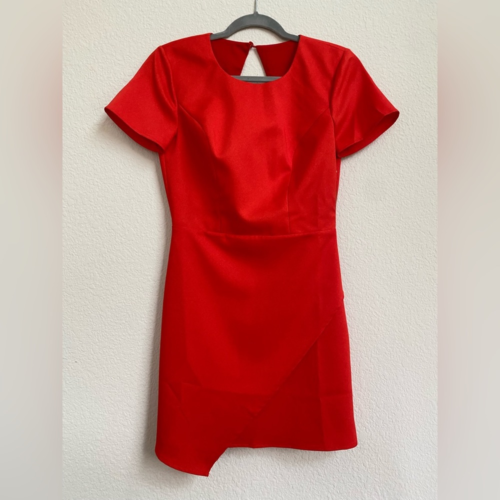 NBD x The NAVEN twins Red Dress